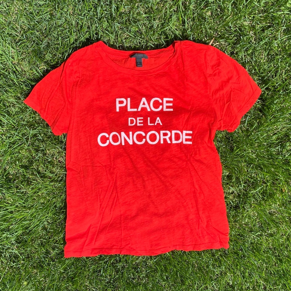 J. Crew graphic tee
